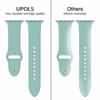 Picture of UPOLS Compatible with Apple Watch Band 38mm 42mm 40mm 44mm Sport Band, Silicone Sport Strap Replacement Bands Compatible for iWatch Series 5/4/3/2/1 S/M M/L