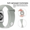 Picture of UPOLS Compatible with Apple Watch Band 38mm 42mm 40mm 44mm Sport Band, Silicone Sport Strap Replacement Bands Compatible for iWatch Series 4/3/2/1 S/M M/L