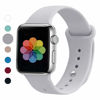 Picture of UPOLS Compatible with Apple Watch Band 38mm 42mm 40mm 44mm Sport Band, Silicone Sport