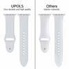 Picture of UPOLS Compatible with Apple Watch Band 38mm 42mm 40mm 44mm Sport Band, Silicone Sport