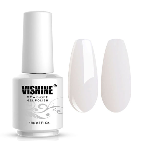 Picture of Vishine Gelpolish Professional Manicure Salon UV LED Soak Off Gel Nail Polish Varnish Color Rosynude(1328)