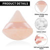 Picture of Sibba 4 Pieces Triangle Powder Puffs Face Cosmetic Powder Puff Washable Reusable Soft Plush Powder Sponge Makeup Foundation Sponge for Face Body Loose Powder Wet Dry Makeup Tool