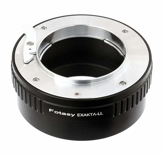 Picture of Fotasy Exakta Lens to L Mount Adapter, Copper, Exakta L Adapter, Compatible with Exakta/Auto Topcon Lense Panasonic S1 S1H S1R S4 S5 Leica SL SL2 TL2 TL Leica T Sigma fp fp L Mirrorless Camera