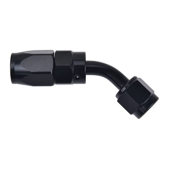 Picture of EVIL ENERGY 6AN Hose End Fitting 45 Degree Swivel Aluminum Black