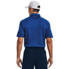 Picture of Under Armour Men's Tech Golf Polo , (471) Blue Mirage / / Pitch Gray , XX-Large