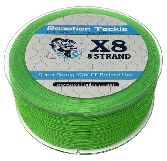 GetUSCart- Reaction Tackle Braided Fishing Line NO Fade Red 100LB
