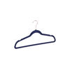 Picture of Amazon Basics Slim, Velvet, Non-Slip Suit Clothes Hangers, Navy Blue/Rose Gold - Pack of 50