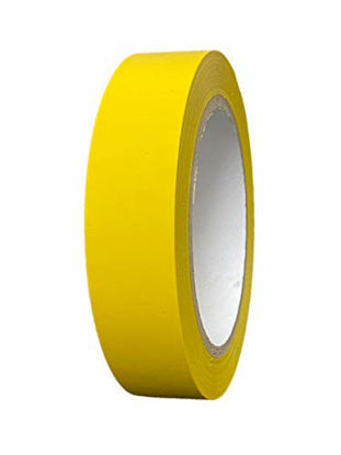 Picture of GGR SUPPLIES T.R.U. CVT-536 Yellow Vinyl Pinstriping Dance Floor Tape: 1 in. Wide x 36 yds. Several Colors