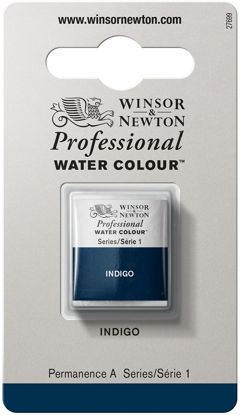 Picture of Winsor & Newton Professional Watercolor, Half Pan, Indigo