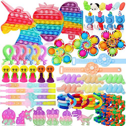 34 Pieces Halloween Toy Halloween Party Gift Gift Bag Filler Halloween  Treats Prize, Push Pop Bubble Toys Stress Relief Anti-Anxiety Toys,blind  box,Party Favors, Classroom, Gift Bag Fillers 