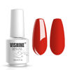 Picture of Vishine Soak-Off UV LED Gel Polish Nail Art Manicure Lacquer Orange Red Color 019