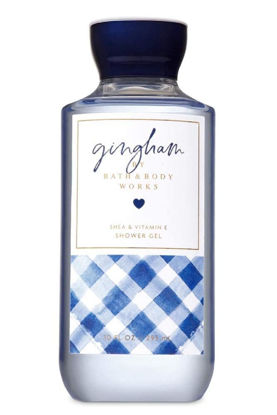 Picture of Bath and Body Works Gingham Shower Gel 10 ounce Full Size