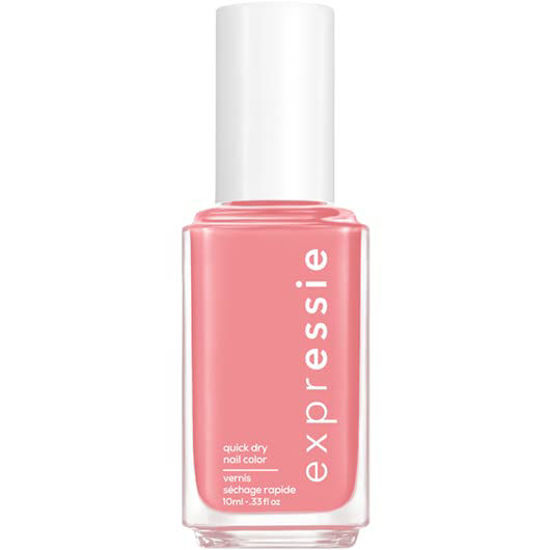 Picture of Essie expressie, Quick-Dry Nail Polish, 8-Free Vegan, Rose Pink, Second Hand, First Love, 0.33 fl oz