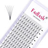 Picture of Eyelashes 6D Extensions 0.07 Premade Lash Extensions Fans C Curl 10mm Eyelash Extensions Volume Premade Fans Pro Ponit Middle Stem Lash Extension Supplies (6D-0.07-C, 10mm)