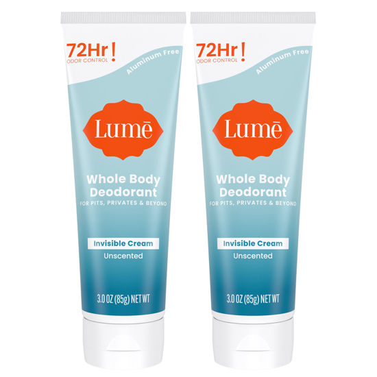 Picture of LUME Acidified Body Wash - Eliminates Odor Reactions, pH Optimized and Promotes Healthy and Soft Skin, 8.5oz, Pack of 2 (Unscented)