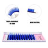 Picture of TDANCE Colorful lashes extension C Curl 0.07mm Thickness Semi Permanent Individual Eyelash Extensions Silk Volume Lashes Professional Salon Use Mixed 8-15mm Length In One Tray (Blue,C-0.07,8-15mm)