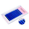 Picture of TDANCE Colorful lashes extension C Curl 0.07mm Thickness Semi Permanent Individual Eyelash Extensions Silk Volume Lashes Professional Salon Use Mixed 8-15mm Length In One Tray (Blue,C-0.07,8-15mm)