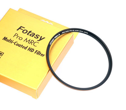 Picture of Fotasy 82mm Ultra Slim UV Protection Lens Filter, Nano Coatings MRC Multi Resistant Coating Oil Water Scratch, 16 Layers Multicoated 82mm UV Filter