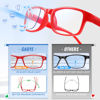 Picture of Gaoye Reading Glasses Blue Light Blocking, Spring Hinge Readers for Women Anti Glare Filter Lightweight Eyeglasses (5-Pack Mix Color 2, 3.0)