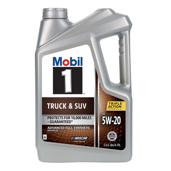 Picture of Mobil 1 Truck & SUV Full Synthetic Motor Oil 5W-20, 5 Quart