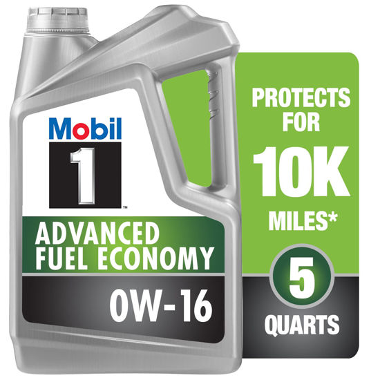 Picture of Mobil 1 Advanced Fuel Economy Full Synthetic Motor Oil 0W-16, 5 Quart