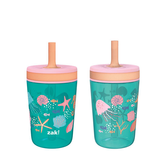 Zak Designs Kelso Toddler Cups For Travel or At Home, 15oz 2-Pack