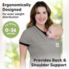 Picture of KeaBabies Baby Wrap Carrier - All in 1 Original Breathable Baby Sling, Lightweight,Hands Free Baby Carrier Sling, Baby Carrier Wrap, Baby Carriers for Newborn, Infant, Baby Wraps Carrier (Graphite)