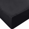 Picture of Utopia Bedding Queen Fitted Sheet - Bottom Sheet - Deep Pocket - Soft Microfiber -Shrinkage and Fade Resistant-Easy Care -1 Fitted Sheet Only (Black)