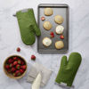 Picture of KitchenAid Asteroid Oven Mitt Set, Matcha Green