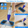 Picture of Spray Mop for Floor Cleaning with 3pcs Washable Pads - CLDREAM 800 ml Refillable Microfiber Dust Mop,Wet/Dry Flat Mop for Kitchen Wood Floor Hardwood Laminate Ceramic Tiles Cleaning