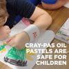 Picture of SAKURA Cray-Pas Junior Artist Oil Pastel Set - Chubbies Pastel Size - Soft Oil Pastels for Kids & Artists - 12 Colors