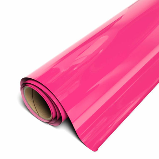 Picture of Siser EasyWeed Heat Transfer Vinyl 11.8" x 3ft Roll (Passion Pink) Compatible with Siser Romeo/Juliet & Other Professional or Craft Cutters - Layerable - CPSIA Certified