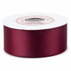 Picture of VATIN 1-1/2 inches Wide Double Faced Polyester Burgundy/Maroon Satin Ribbon Continuous Ribbon -25 Yard, Perfect for Wedding, Gift Wrapping, Bow Making & Other Projects