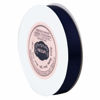 Picture of VATIN 5/8 inch Double Faced Polyester Navy Blue Satin Ribbon -Continuous 25 Yard Spool, Perfect for Wedding Decor, Wreath, Baby Shower,Gift Package Wrapping and Other Projects