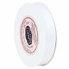 Picture of VATIN 5/8 inch Double Faced Polyester White Satin Ribbon -Continuous 25 Yard Spool, Perfect for Wedding Decor, Wreath, Baby Shower,Gift Package Wrapping and Other Projects