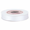 Picture of VATIN 5/8 inch Double Faced Polyester White Satin Ribbon -Continuous 25 Yard Spool, Perfect for Wedding Decor, Wreath, Baby Shower,Gift Package Wrapping and Other Projects