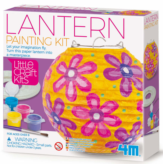 GetUSCart- 4M Lantern Painting Kit from Little Craft Kits, Let Your ...