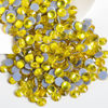 Picture of Beadsland Hotfix Rhinestones, 1440pcs Flatback Crystal Rhinestones for Crafts Clothes DIY Decorations, Lemon Yellow, SS20, 4.6-4.8mm