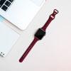 Picture of Acrbiutu Bands Compatible with Apple Watch 38mm 40mm 41mm 42mm 44mm 45mm 49mm, Slim Thin Narrow Replacement Silicone Sport Strap Wristbands for iWatch Series Ultra 8/7/6/5/4/3/2/1 SE Women Men, Wine Red