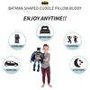 Picture of Franco Kids Bedding Super Soft Plush Cuddle Pillow Buddy, One Size, Batman