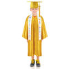 Picture of Foaincore 2023 Year Preschool and Kindergarten Graduation Gown Cap Tassel Set with 2023 Charm Printed Stole for Kid Grad Gift (Yellow, 33)