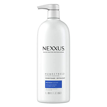 Picture of Nexxus Humectress Moisturizing Conditioner Ultimate Moisture for Dry Hair Moisturizing ProteinFusion with Elastin Protein and Green Caviar 33.8 oz