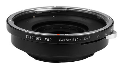 Picture of Fotodiox Pro IRIS Lens Mount Adapter Compatible with Contax 645 Lenses to Canon EOS EF/EF-S Cameras