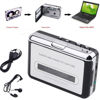 Picture of USB Cassette to MP3 Converter Capture, Portable Audio Tape-to-MP3 Player Switcher Converter