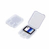 Picture of 10pcs Clear Plastic Memory Card Case Compatible with SD Micro SD T-Flash Card