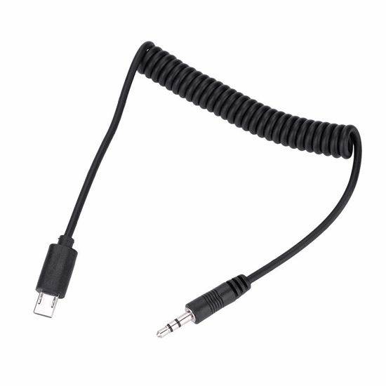 Picture of RM-VPR1 3.5mm/2.5mm S2 Shutter Release Cable Cord for Sony A7III/A9/A99 II/A7 II/A6500 Camera(3.5mm-S2)