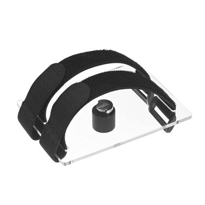 Picture of Lucausd Binoculars Tripod Adapter Bundled Acrylic Mount 1/4" for Stable Connecting Binocular Telescope and Camera Tripod