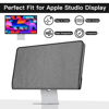 Picture of CaSZLUTION Monitor Cover Compatible with 27 Inch Apple Studio Display - Monitor Dust Cover Case Screen Protective Sleeve - Gray