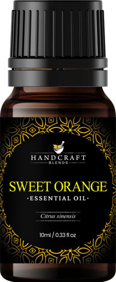 Picture of Handcraft Sweet Orange Essential Oil - 100% Pure and Natural - Premium Therapeutic Essential Oil for Diffuser and Aromatherapy - 0.33 Fl Oz