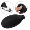 Picture of Dust Blower Watch Dust Blower With Short Nozzles Pump Cleaner Tool Oval Shaped Air Pump Dust Blower For Camera Watch Phone Keyboard Lens Filter Cleaning [Black]